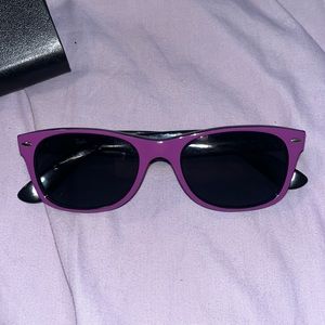 Vintage, purple ray ban sunglasses